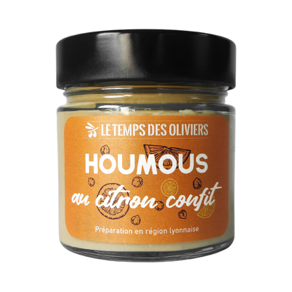 Le Temps Des Oliviers -- Houmous au citron confit bio - 200 g