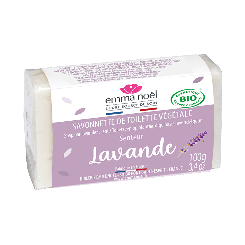 Emma Noël -- Savonnette lavande bio - 100 g